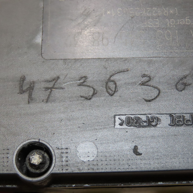 Unité hydraulique ABS occasion MERCEDES CLASSE ML I 7701209606 5