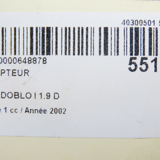 Compteur occasion FIAT DOBLO I Phase 1 03-2001->12-2005 1.9 D 51758841 6
