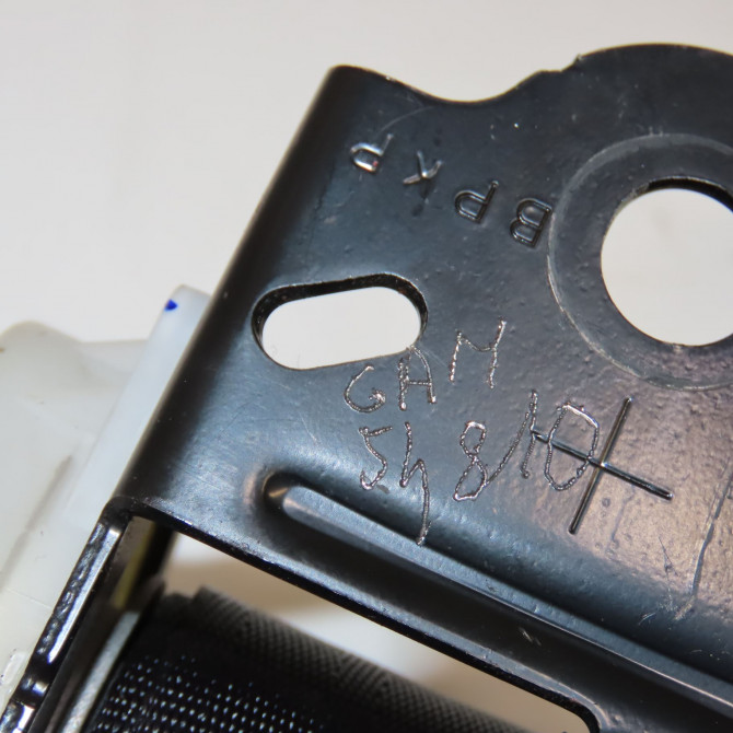 Ceinture arrière gauche occasion NISSAN PIXO Phase 1 05-2009->... 1.0i 12v 68ch 888254A00D 4