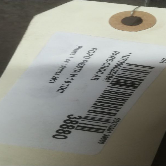 Pare-choc arrière occasion FORD FIESTA VI Phase 1 10-2008->11-2012 1.6 TDCI 95ch 1553563 5