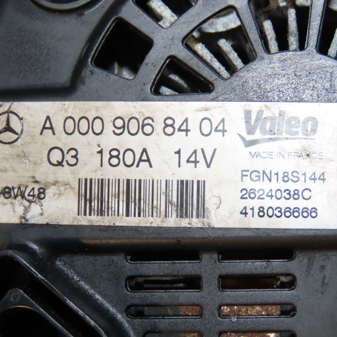 Alternateur occasion MERCEDES SPRINTER II 9068404 7