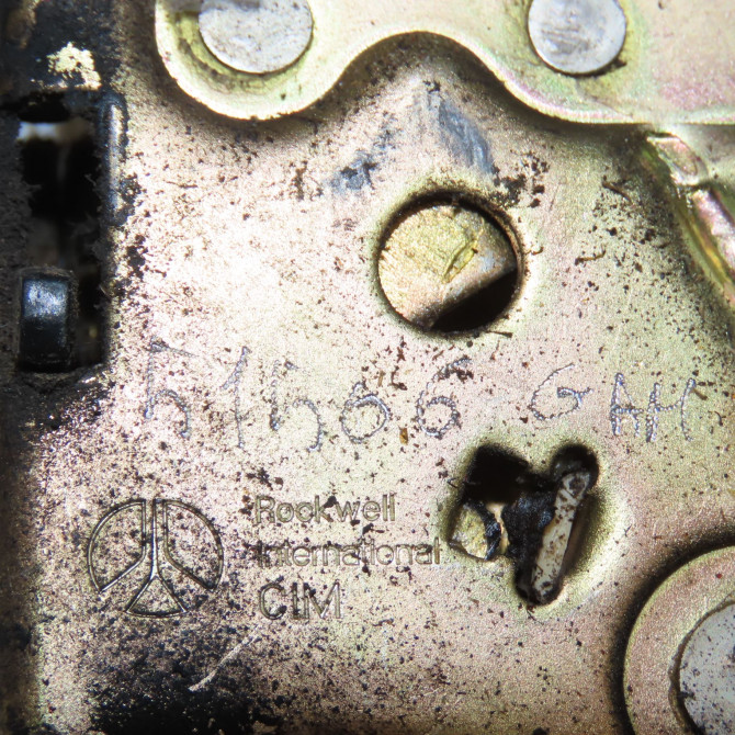 Serrure porte ard occasion CITROEN AX Phase 1 01-1987->06-1991 1.0i 8v 45ch 913836 3