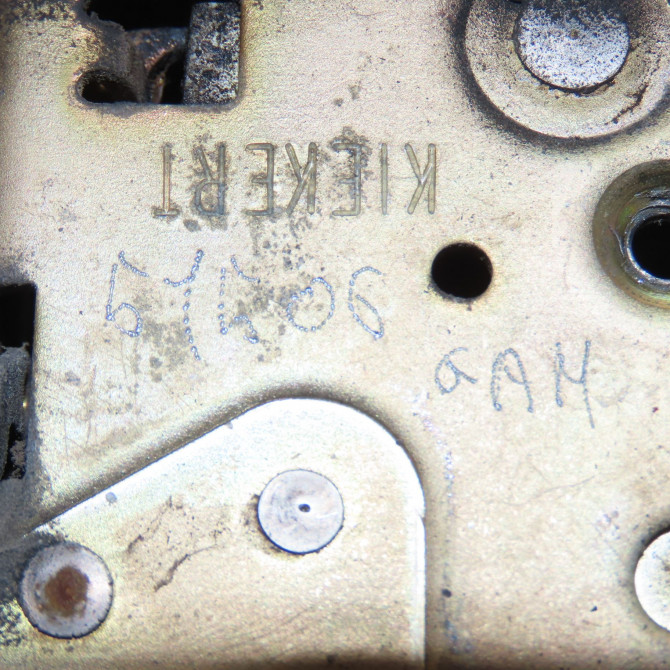 Serrure porte arg occasion CITROEN AX Phase 1 01-1987->06-1991 1.0i 8v 45ch 913729 3