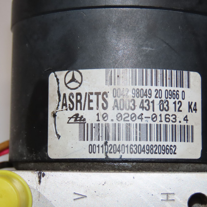 Unité hydraulique ABS occasion MERCEDES CLASSE CLK I 44316612 4