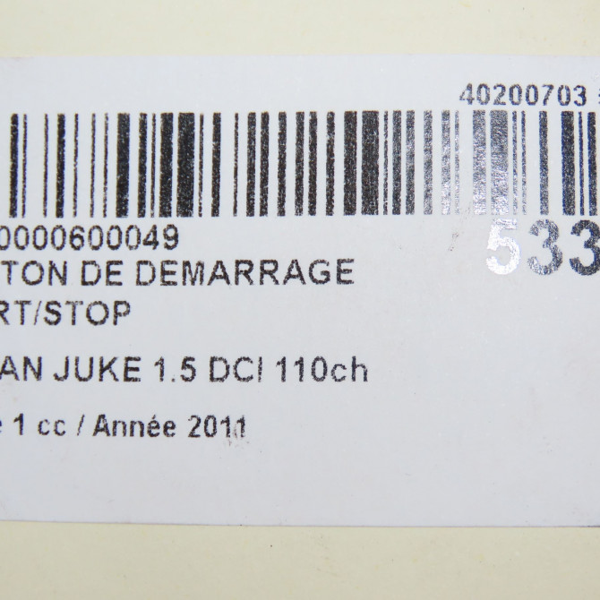 occasion NISSAN JUKE Phase 1 09-2010->... 1.5 DCI 110ch 4