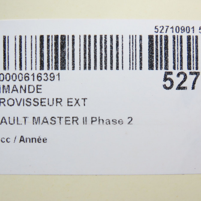 Commande rétroviseurs extérieures électriques occasion RENAULT MASTER II Phase 2 11-2003->10-2006 8200002442 4