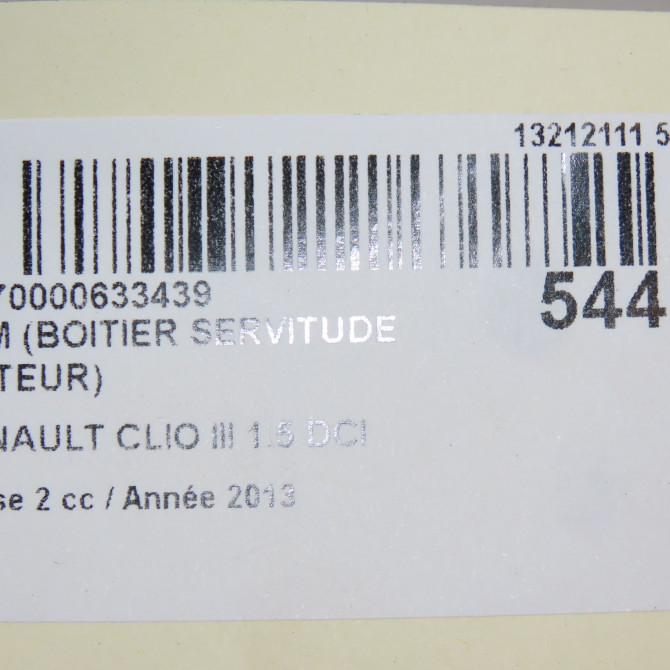 occasion RENAULT CLIO III Phase 2 03-2009->12-2014 1.5 DCI 75ch 4