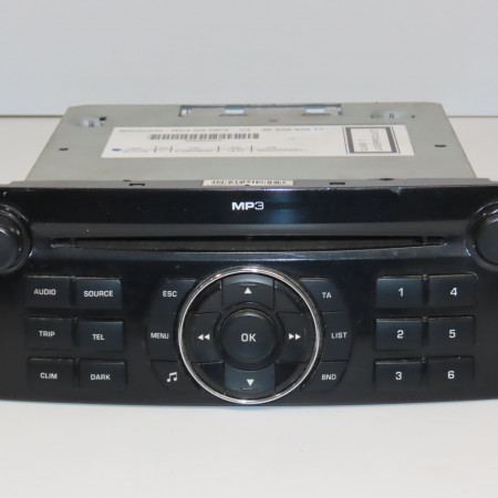 Autoradio occasion PEUGEOT 407 phase 1 SW 07-2004->07-2008 1.6 HDI 110ch