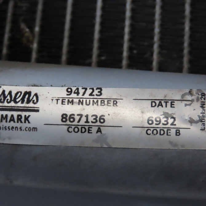 Condenseur clim occasion PEUGEOT 407 phase 1 SW 07-2004->07-2008 1.6 HDI 110ch 6455GY 3