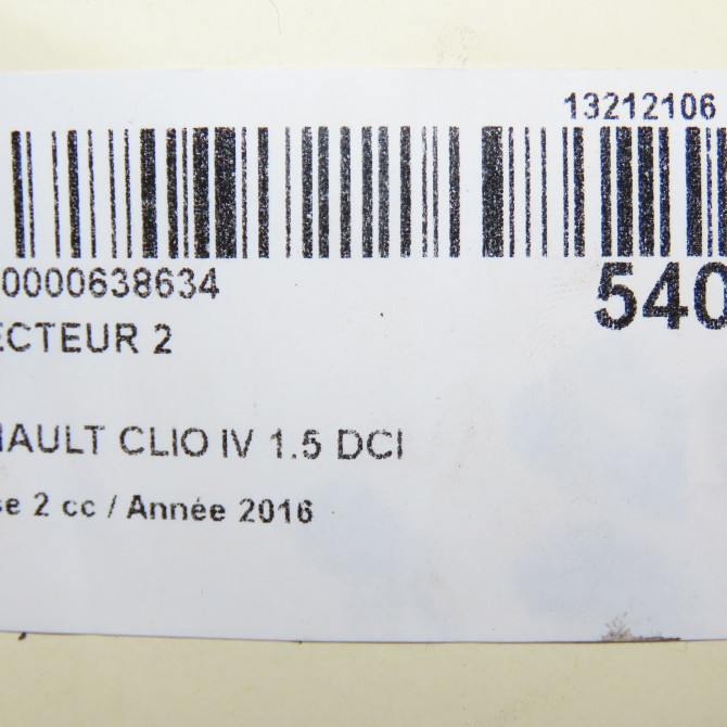 occasion RENAULT CLIO IV Phase 2 08-2016->... 1.5 DCI 75ch 166000121R 5