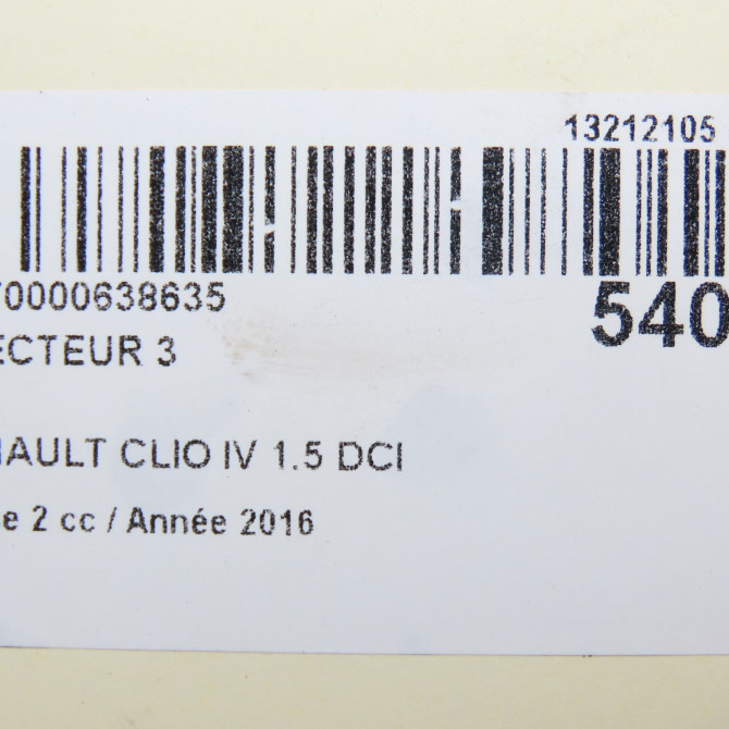 occasion RENAULT CLIO IV Phase 2 08-2016->... 1.5 DCI 75ch 166000121R 5
