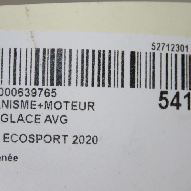 Mecanisme+moteur leve-glace avg occasion FORD ECOSPORT 2142438 7