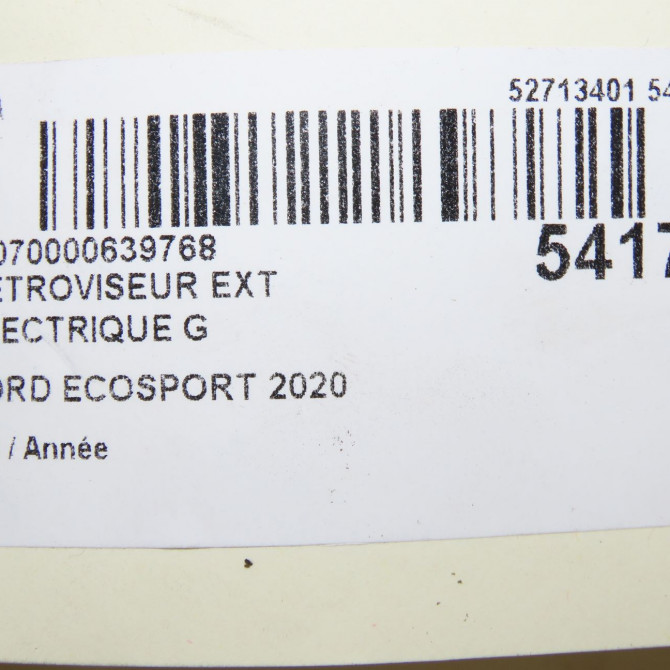Retroviseur exterieur electrique gauche occasion FORD ECOSPORT 2553021 6