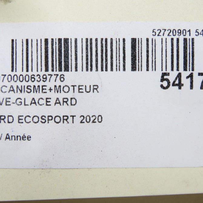 Mecanisme+moteur leve-glace ard occasion FORD ECOSPORT 2142450 7