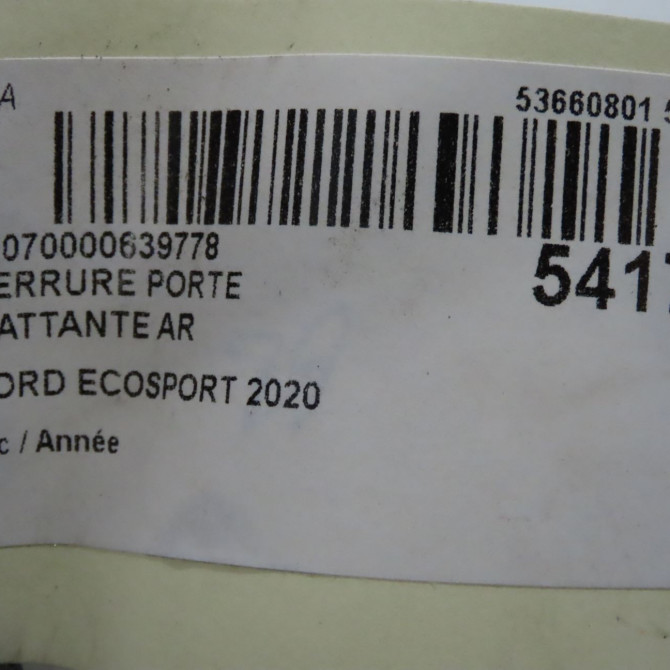 Serrure porte battante ar occasion FORD ECOSPORT 2411512 7