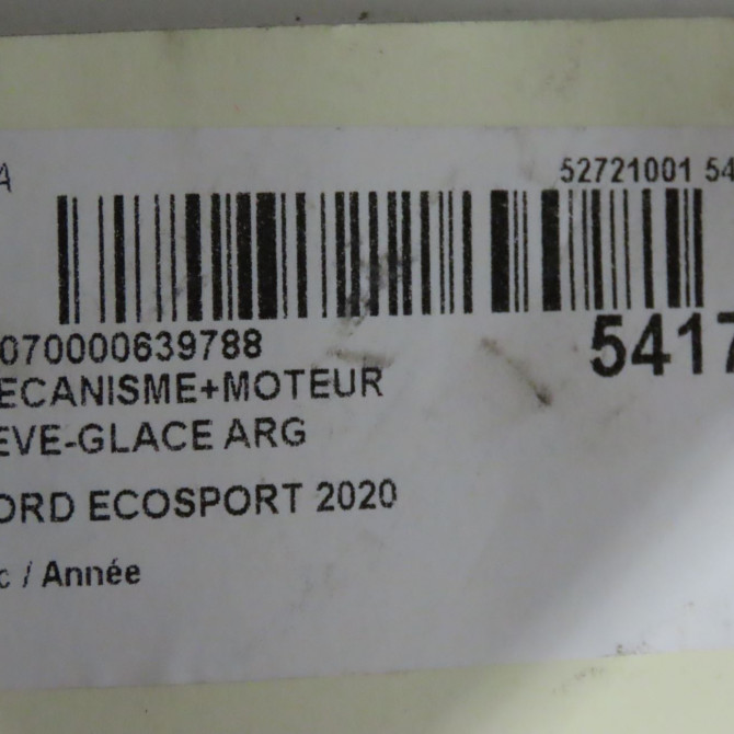 Mecanisme+moteur leve-glace arg occasion FORD ECOSPORT 2142455 6