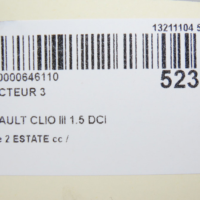 occasion RENAULT CLIO III phase 2 ESTATE 03-2009->12-2014 1.5 DCI 75ch 166000897R 6