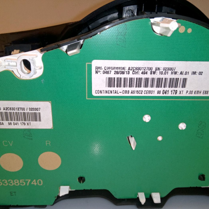 Compteur occasion CITROEN C3 II Phase 2 03-2013->12-2016 1.2i 82ch 98041179XT 3