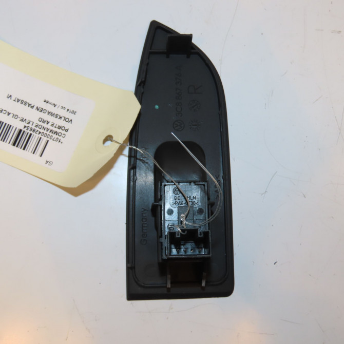 Commande leve-glace porte arrière droite occasion VOLKSWAGEN PASSAT VI Phase 1 CC 11-2011->12-2017 5K0959855XSH 2