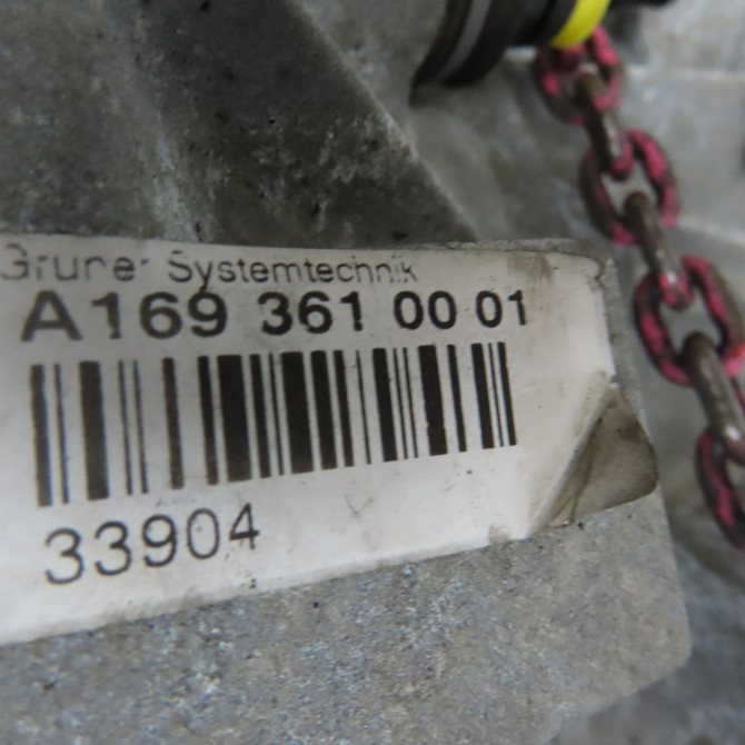 Boîte à vitesse mecanique occasion MERCEDES CLASSE A II Phase 1 12-2004->04-2008 A 160 CDI 169360170028 5