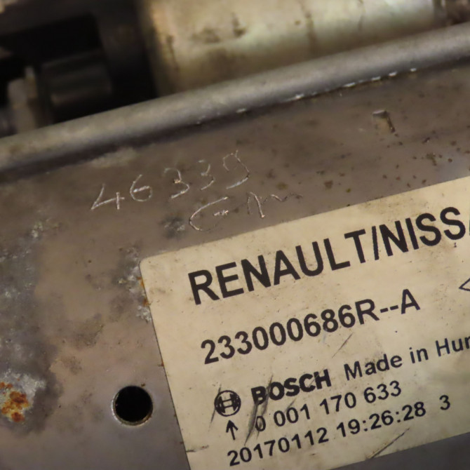 Démarreur occasion RENAULT SCENIC IV Phase 1 04-1995->04-1999 1.6 DCI 130ch 233000686R 3