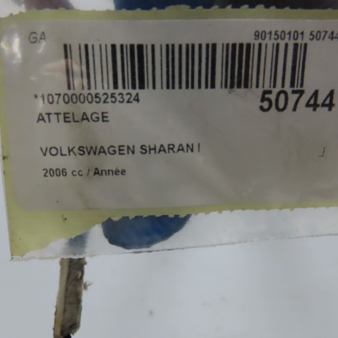 Attelage occasion VOLKSWAGEN SHARAN I Phase 3 01-2004->09-2010 5