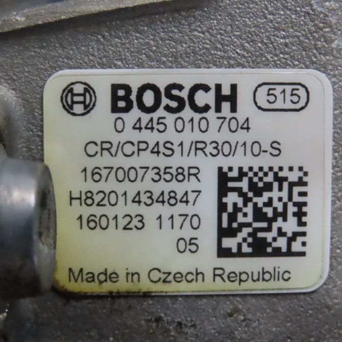 Pompe hp occasion RENAULT CLIO IV Phase 1 07-2012->... 1.5 DCI 90ch 167007358R 5