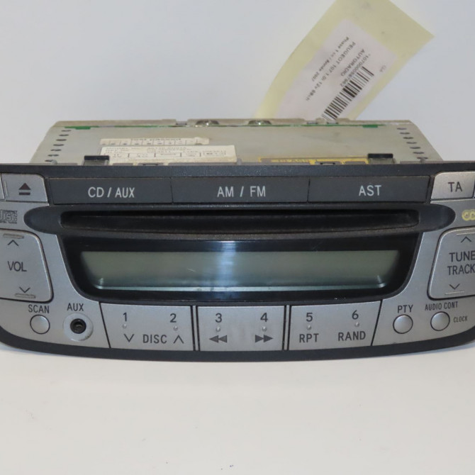 Autoradio occasion PEUGEOT 107 Phase 1 06-2005->12-2008 1.0i 12v 68ch 6564K6 1