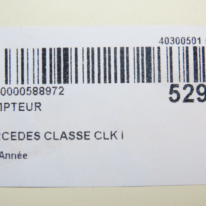 Compteur occasion MERCEDES CLASSE CLK I 2085400311 7