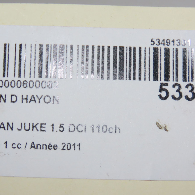Verin droit hayon occasion NISSAN JUKE Phase 1 09-2010->... 1.5 DCI 110ch 904501KA1A 5