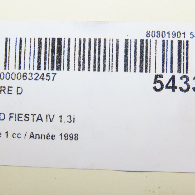 Phare droit occasion FORD FIESTA IV Phase 1 09-1995->09-1999 1.3i 1042630 6