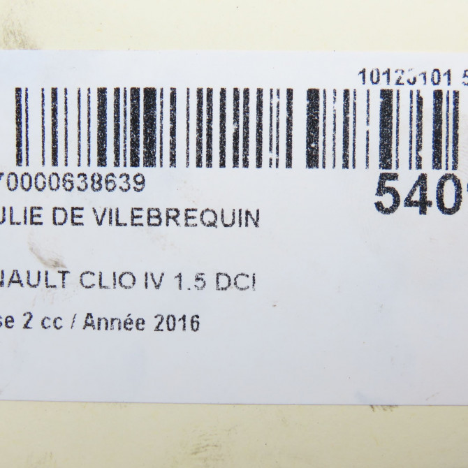 Poulie de vilebrequin occasion RENAULT CLIO IV Phase 2 08-2016->... 1.5 DCI 75ch 123030453R 5