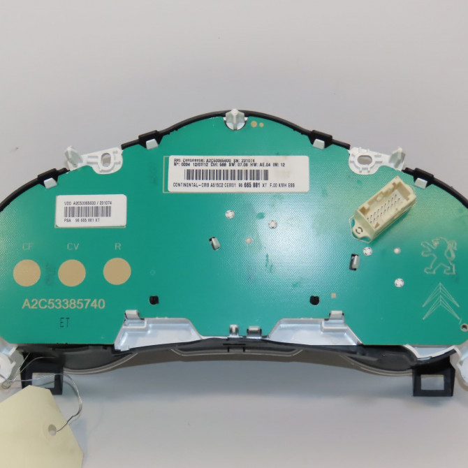 Compteur occasion CITROEN C3 II Phase 1 11-2009->02-2013 1.4i 75ch 98041179XT 2