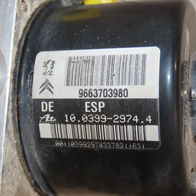 Unité hydraulique ABS occasion PEUGEOT 207 Phase 1 04-2006->06-2013 1.6 HDI 16v 110ch 4541Y4 4