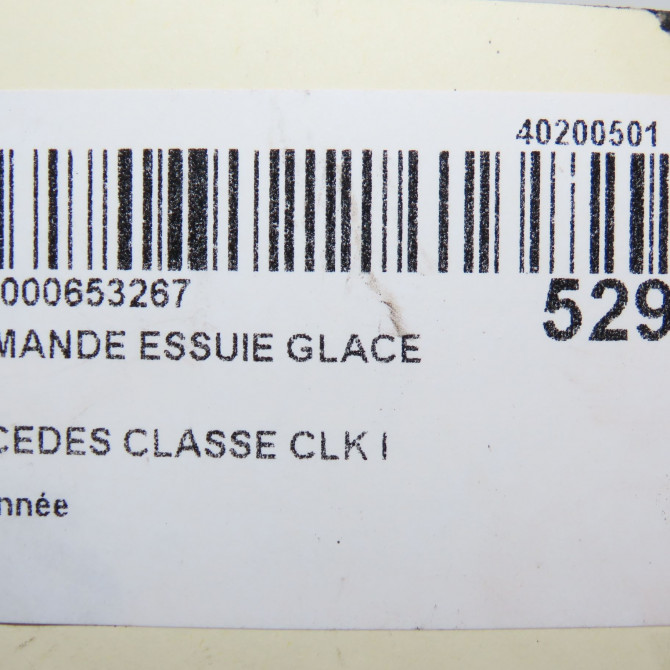 Commande essuie glace occasion MERCEDES CLASSE CLK I 5
