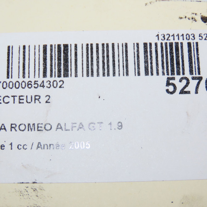 occasion ALFA ROMEO ALFA GT Phase 1 03-2004->12-2010 1.9 JTDm 150ch 5