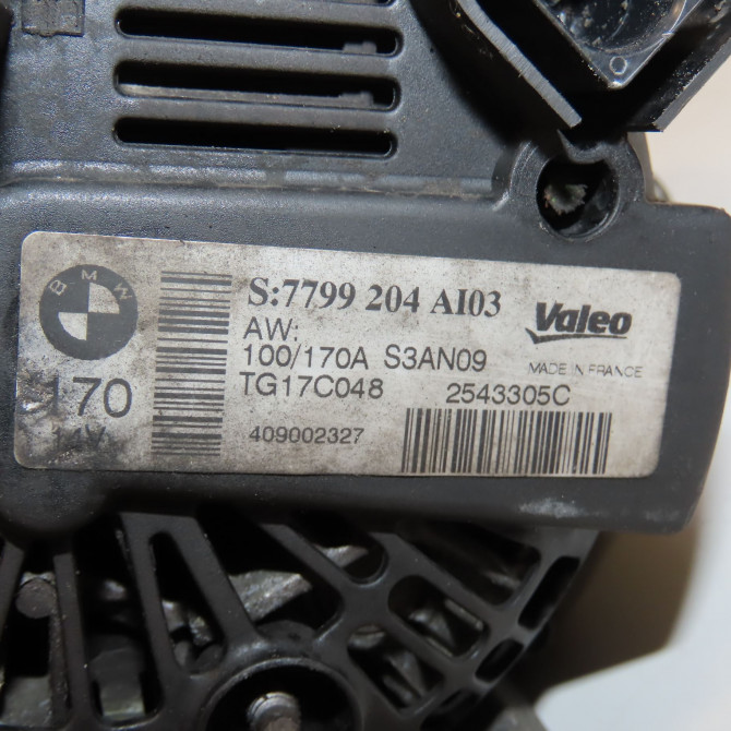 Alternateur occasion B.M.W. SERIE 5 V phase 2 TOURING 03-2007->05-2010 12317799204 6