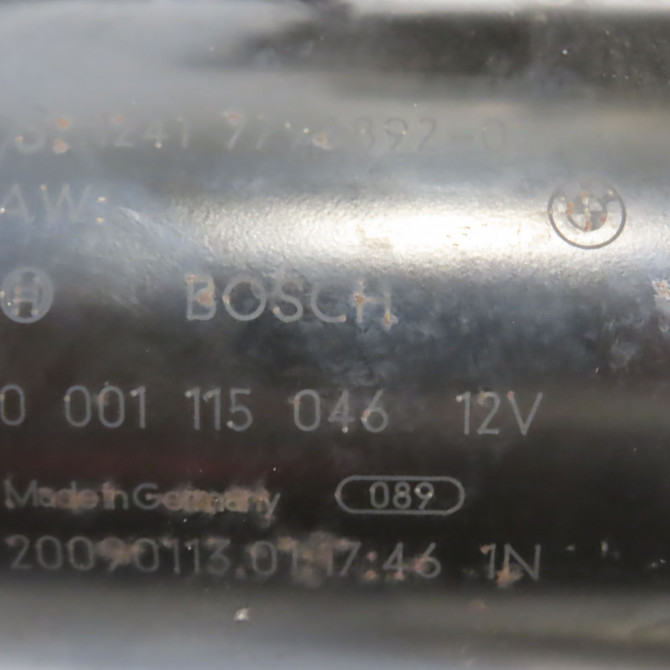 Démarreur occasion B.M.W. SERIE 5 V phase 2 TOURING 03-2007->05-2010 12417798035 5