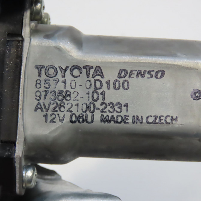 Mecanisme+moteur leve-glace arg occasion TOYOTA YARIS III Phase 1 04-1995->04-1999 1.5 HYBRID 100ch 698400D220 5