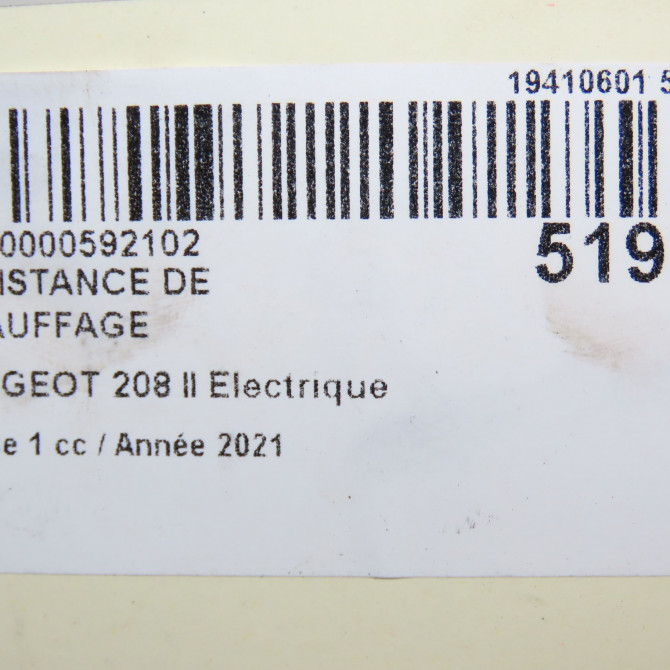 Resistance de chauffage occasion 4