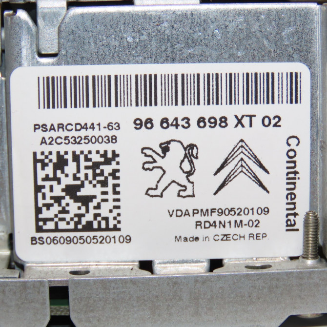 Autoradio occasion PEUGEOT 207 Phase 1 04-2006->06-2013 1.4 HDI 70ch 16077504XT 4