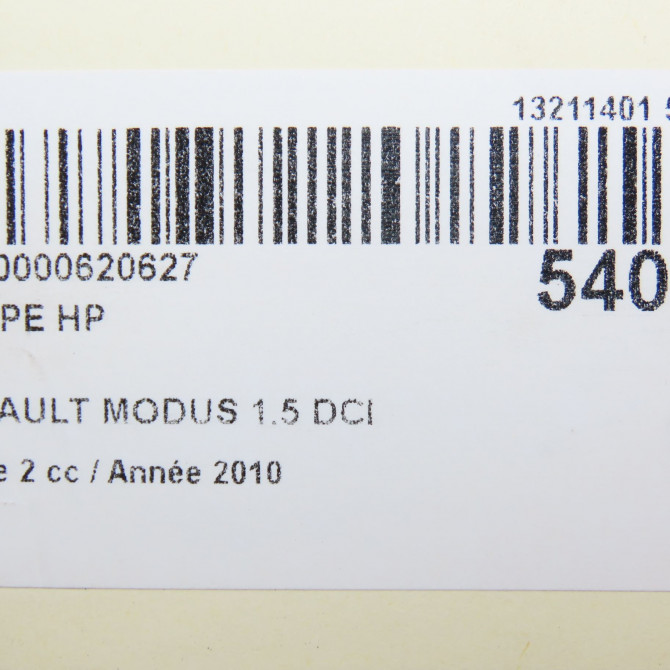 Pompe hp occasion RENAULT MODUS Phase 2 01-2008->12-2012 1.5 DCI 85ch 167005809R 8