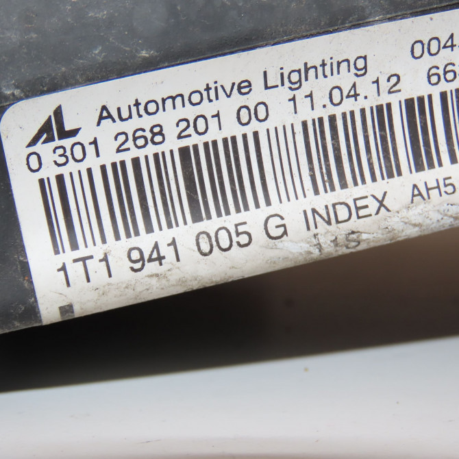 Phare gauche occasion VOLKSWAGEN TOURAN II Phase 1 09-2010->12-2015 1T1941005H 4