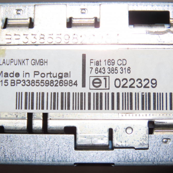 Autoradio occasion FIAT PANDA II Phase 1 09-2003->12-2012 1.2i 60ch 735468695 5