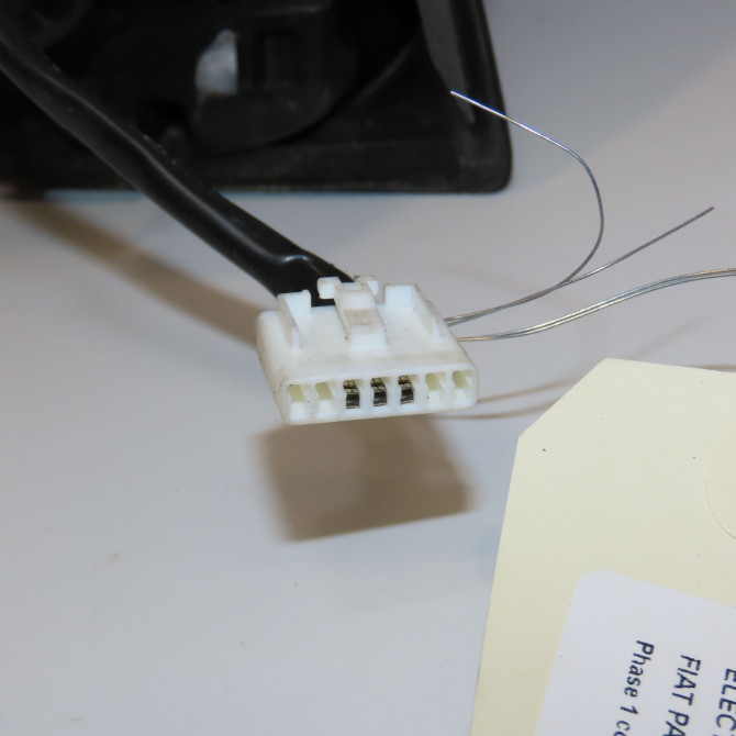 Retroviseur exterieur electrique gauche occasion FIAT PANDA II Phase 1 09-2003->12-2012 1.2i 60ch 735357191 4