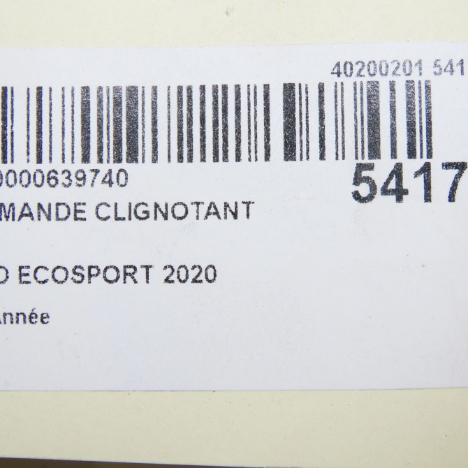 Commande clignotant occasion FORD ECOSPORT 2307246 6