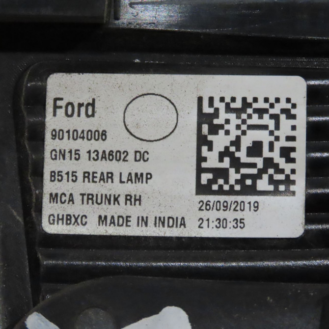 Feu arrière intérieur droit occasion FORD ECOSPORT 2307814 4