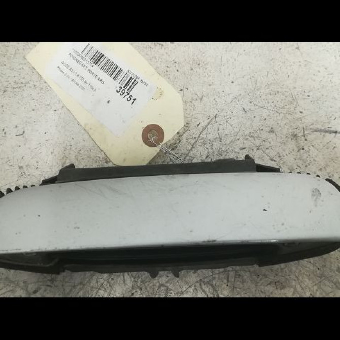 Poignee ext porte arg occasion AUDI A3 I Phase 2 10-2000->06-2003 1.9 TDi 8v 110ch 4B0839207GRU 1