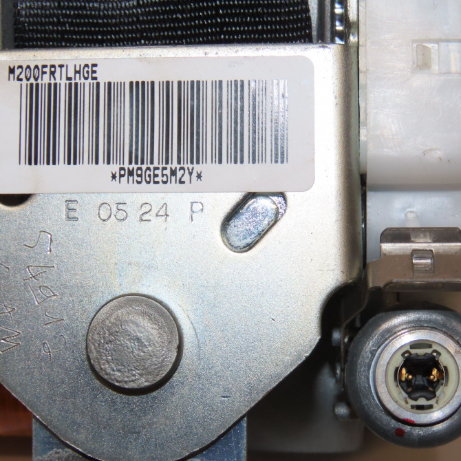 Ceinture avant gauche occasion CHEVROLET MATIZ II Phase 1 06-2005->09-2009 0.8i 96419609 4