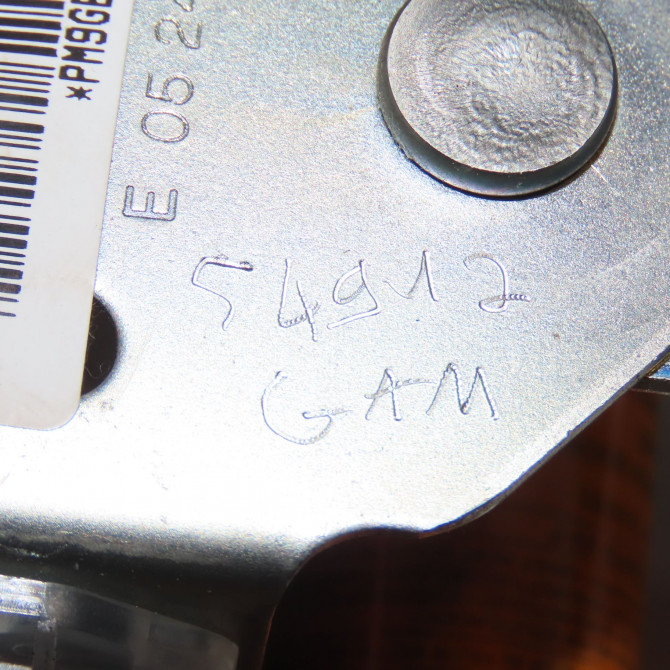 Ceinture avant gauche occasion CHEVROLET MATIZ II Phase 1 06-2005->09-2009 0.8i 96419609 5